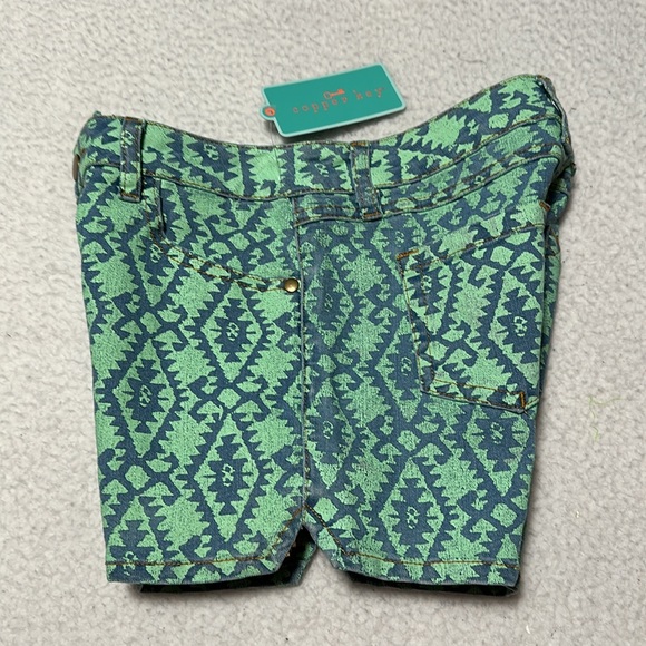 Copper Key Girls Denim Stretch Shorts, NWT’s, Size 12 - Picture 5 of 7